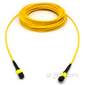 MPO Trunk Cable 12F 24F SM Yellow 5.0mm